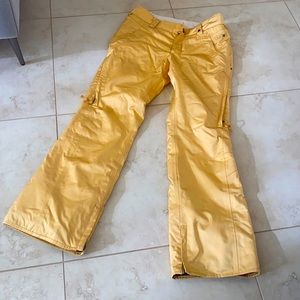 Gold Burton Snowpants